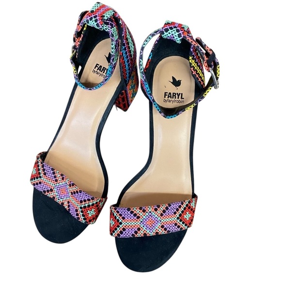 Faryl by fairylrobin Colorful Block Heels - Picture 3 of 4